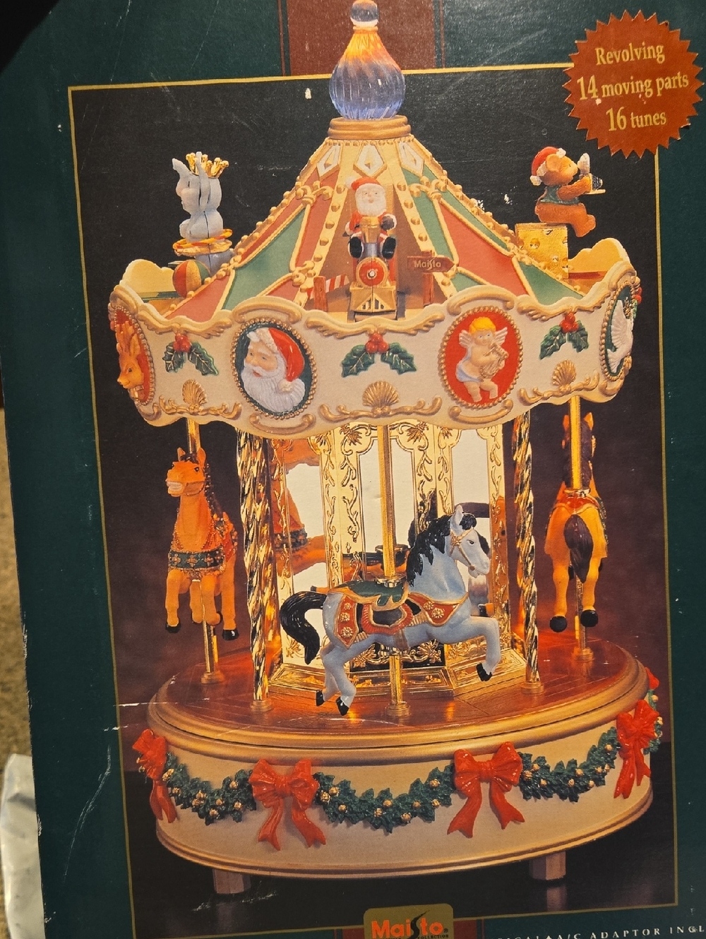 Maisto Holiday Merry Go Round 1995
